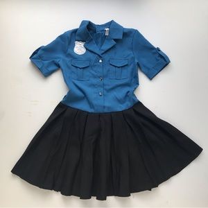 HALLOWEEN COSTUME Girls police uniform